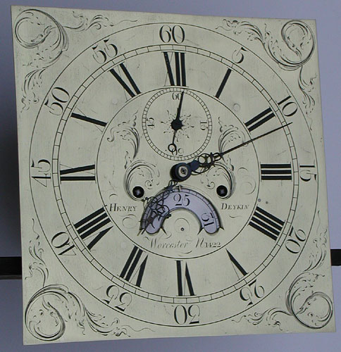 Dial of Henry Deykin's clock no 1422