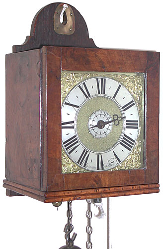 front view of the Croome hooded clock