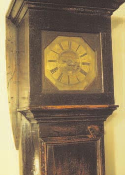 dial of 'new' Samuel Ogden clock