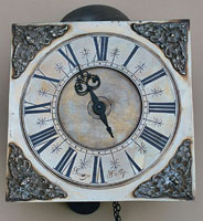 dial of Richard Savage clock
