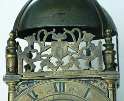 Fret of the Snashall clock 