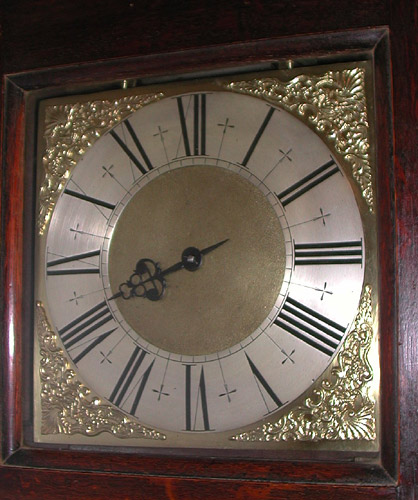 anonymous clocksmith clock dial, c. 1750